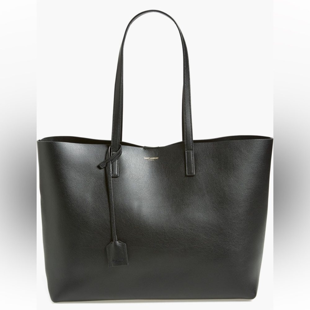 YSL black shopping leather tote - Loved condition